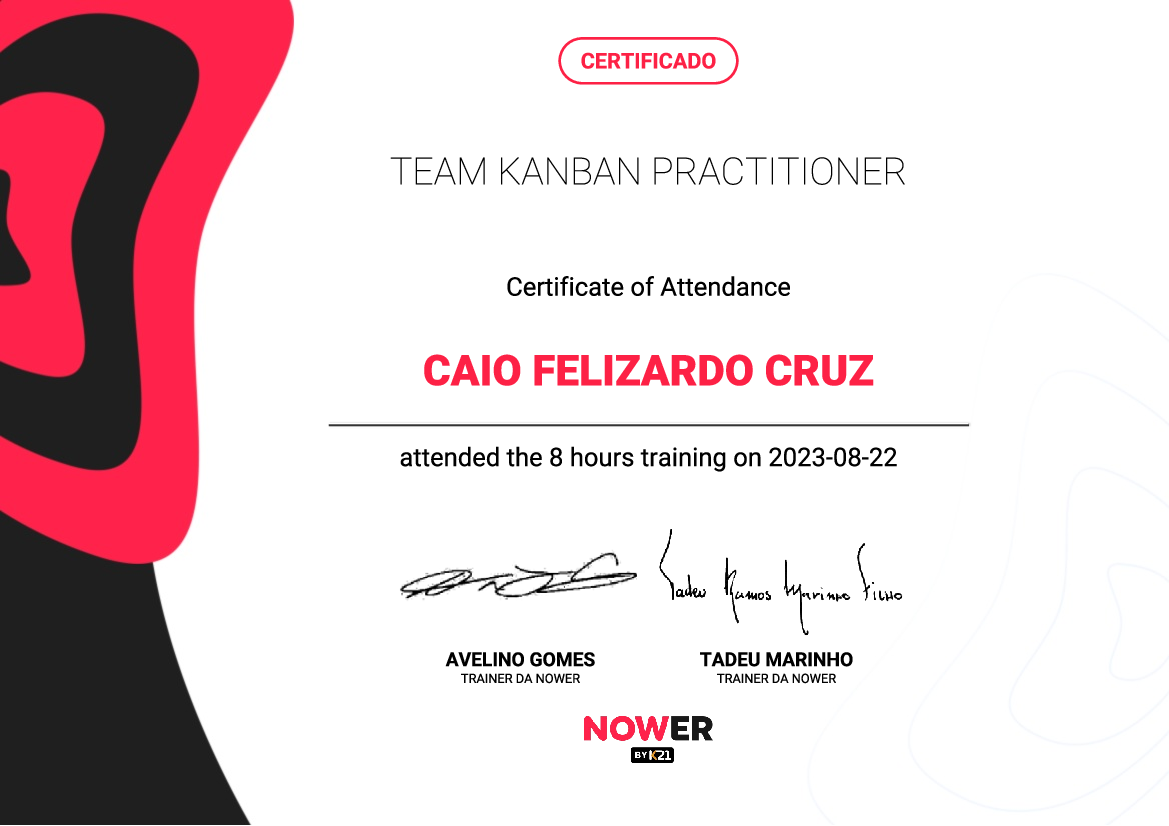 Certificado K21